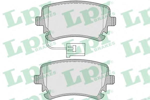 Comprar 05P1206 LPR Pastillas de freno traseras