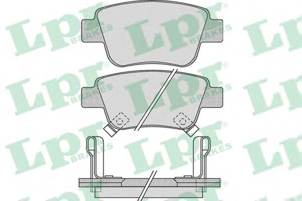 Pastillas traseras LPR 05P1113