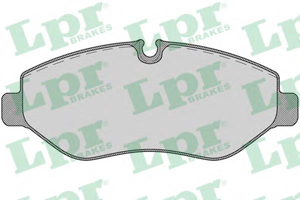 Pastillas de freno delanteras LPR 05P1275