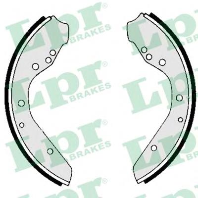Zapatas de freno traseras ABS 8721