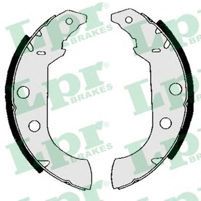 Zapatas de freno traseras LPR 04980