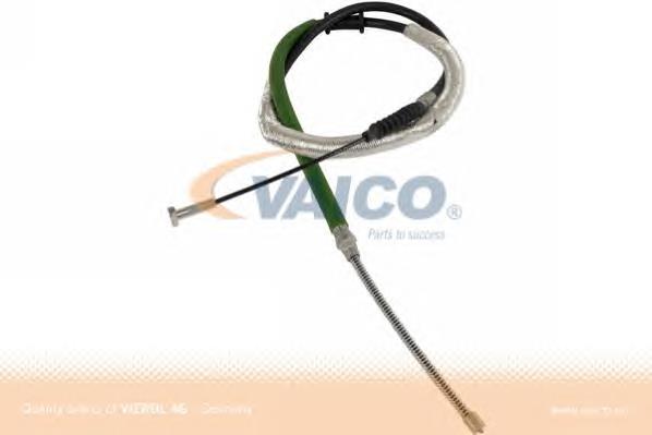 V24-30033 VEMO/Vaico cable de freno de mano trasero derecho