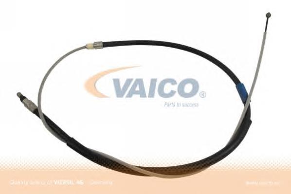 V2030009 VEMO/Vaico cable de freno de mano trasero derecho/izquierdo