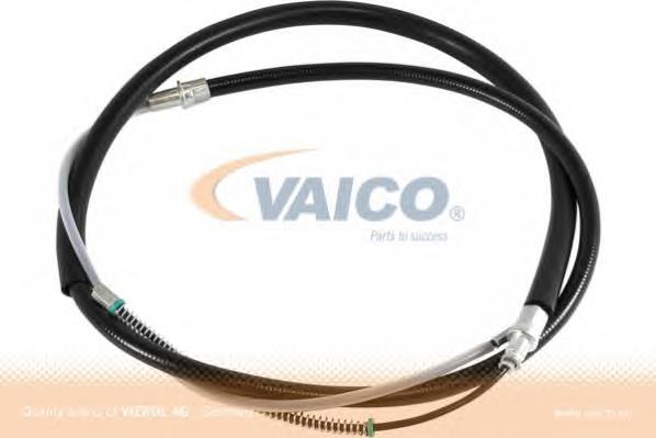 V1030009 VEMO/Vaico cable de freno de mano trasero derecho/izquierdo