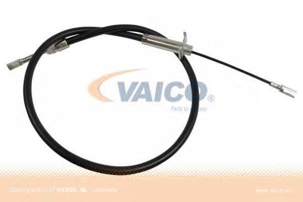 V30-30032 VEMO/Vaico cable de freno de mano trasero derecho