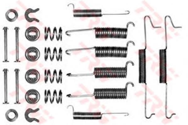 SFK60 TRW kit de montaje, zapatas de freno traseras