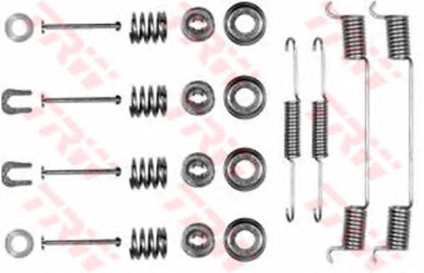  Kit de montaje de zapatas de freno traseras Nissan Sunny 3