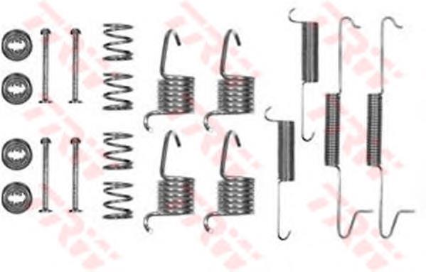 SFK136 TRW kit de montaje, zapatas de freno traseras
