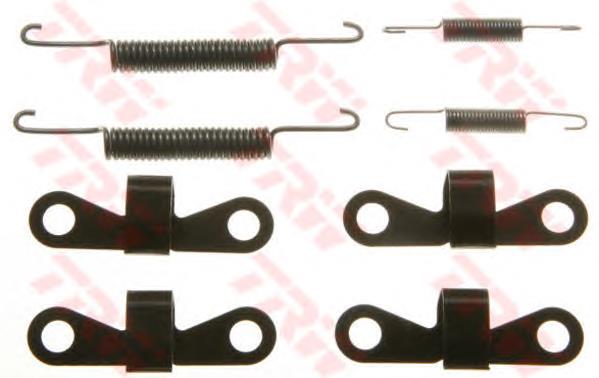 SFK397 TRW Kit de montaje de zapatas de freno traseras