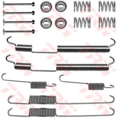 SFK262 TRW kit de montaje, zapatas de freno traseras