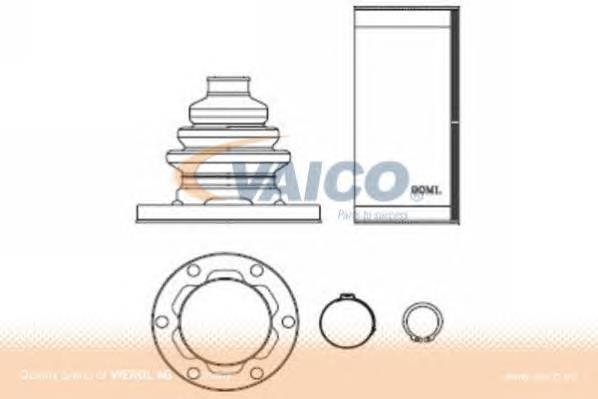 V20-1197 VEMO/Vaico fuelle, árbol de transmisión trasero interior