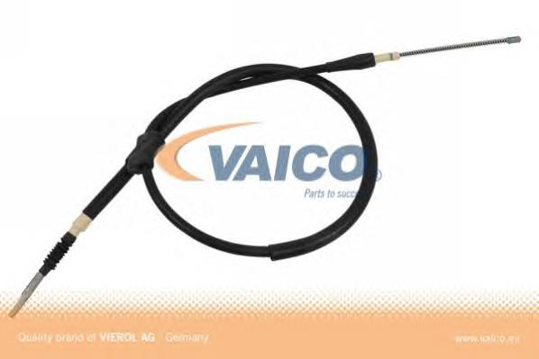 V1030099 VEMO/Vaico cable de freno de mano trasero izquierdo