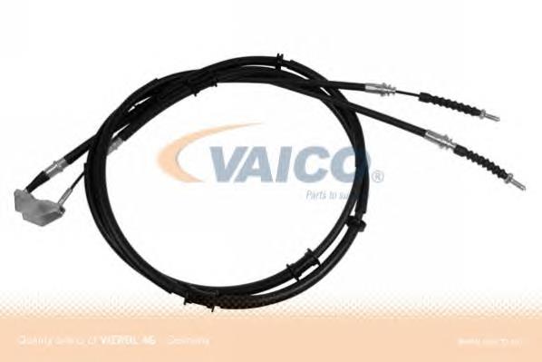 V40-30003 VEMO/Vaico cable de freno de mano trasero derecho/izquierdo