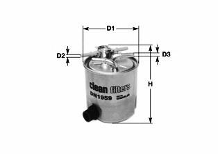 DN1987 Clean filtro combustible