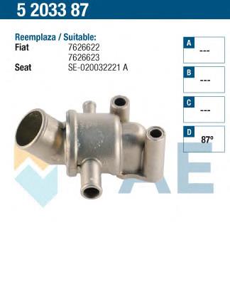 5203387 FAE caja del termostato