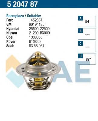 Comprar VTH03 Japan Parts Termostato