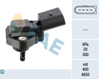 15032 FAE sensor de presion de carga (inyeccion de aire turbina)