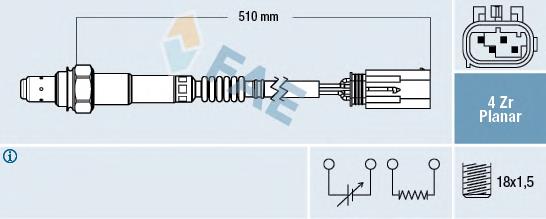 Sonda Lambda 77428 FAE