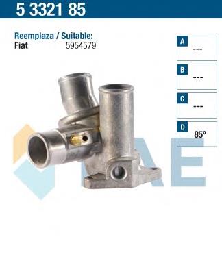 5332185 FAE termostato, refrigerante