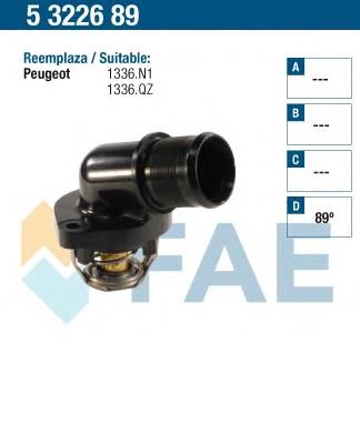 Termostato 5322689 FAE