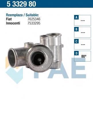 5332980 FAE termostato, refrigerante