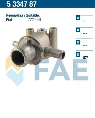 5334787 FAE termostato, refrigerante