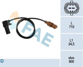 Generador de impulsos, cigüeñal  FAE 79077 precio, desde 29,76 EUR