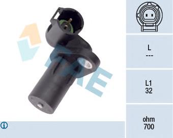 Sensor de cigüeñal 79183 FAE