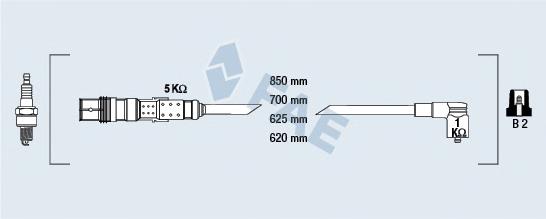 Comprar 85681 FAE Cable de bujía