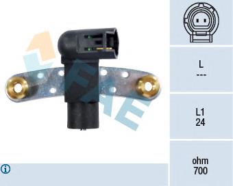 7700300992 Renault (RVI) sensor de posición del cigüeñal