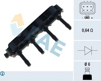 Bobina de chispa FAE 80209 precio, desde 106,17 EUR