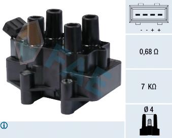 Bobina de chispa FAE 80223 precio, desde 36,99 EUR