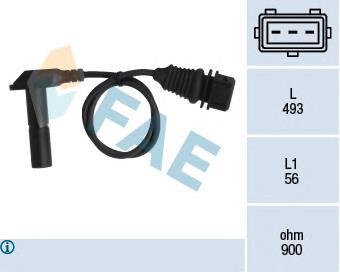 Sensor de posición del cigüeñal 79208 FAE