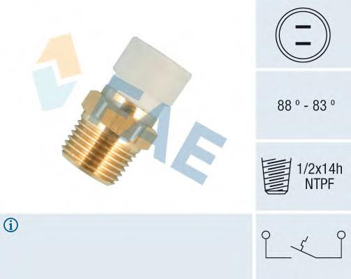 Sensor de temperatura del refrigerante, salpicadero Chrysler Voyager I ES 