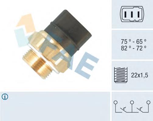 Sensor de temperatura 37826 FAE