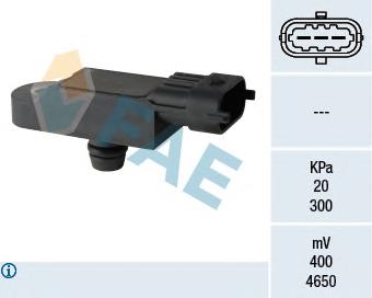 Sensor de presión de sobrealimentación FAE 15068 precio, desde 28,08 EUR