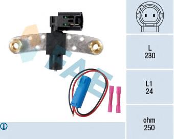 Sensor de cigüeñal 79320 FAE