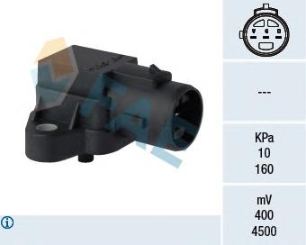 15076 FAE sensor de presion del colector de admision