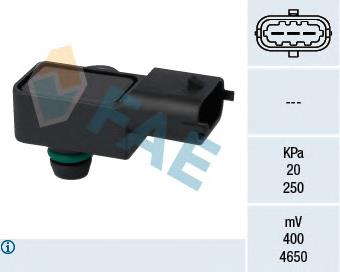 Sensor, presión colector de admisión  FAE 15056 precio, desde 39,96 EUR
