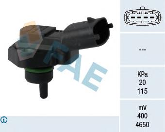 15119 FAE sensor de presion del colector de admision