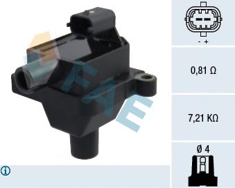 80313 FAE Bobina de ignición
