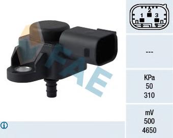 Sensor de presión de sobrealimentación 15103 FAE