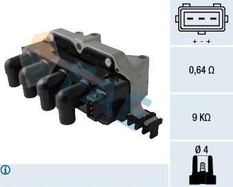 80280 FAE bobina de encendido