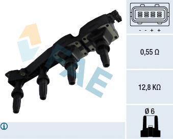 80310 FAE bobina de encendido