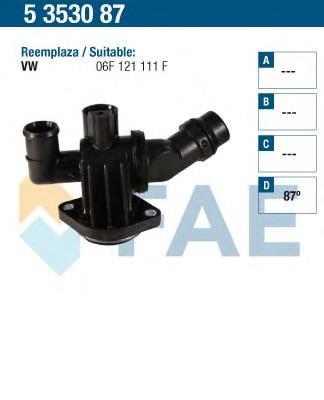 5353087 FAE termostato, refrigerante