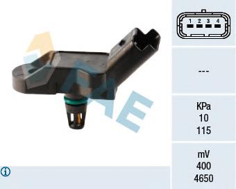 Sensor de presión del colector de admisión 15035 FAE