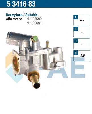 5341683 FAE termostato