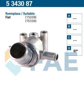 Termostato, refrigerante 5343087 FAE