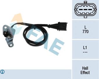 Sensor de árbol de levas AF01775 Alfa E-Parts