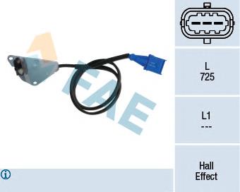 Sensor de posición del árbol de levas 79107 FAE